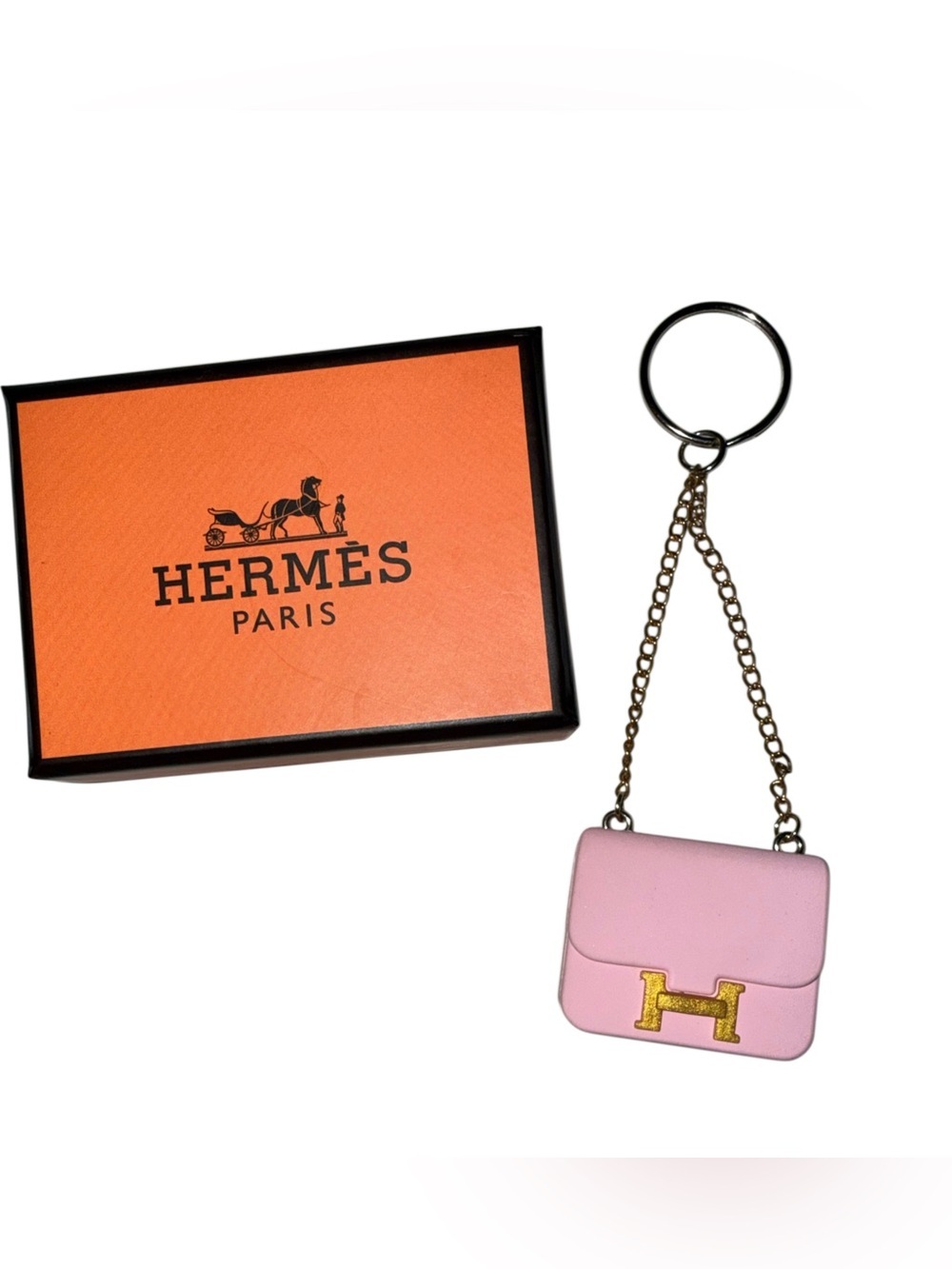 Mini Purse Keychain Charm with Gift Box